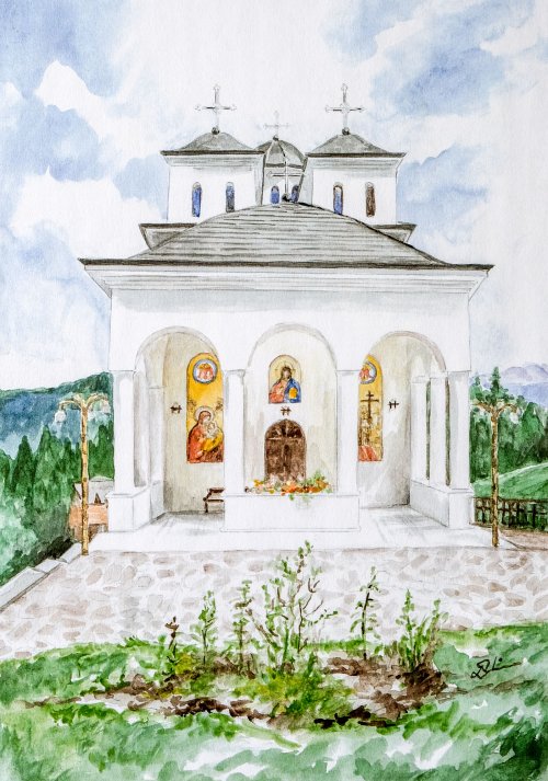 Biserici bucureștene înveşnicite în acuarelă Poza 18157
