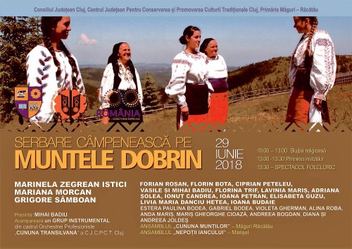 Sărbători tradiționale pe muntele Dobrin, la Berchieșu și Bologa, Cluj Poza 15602