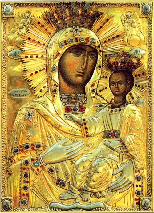 Icoana Odighitria (Lidianca) de la Mănăstirea Neamț Poza 14730