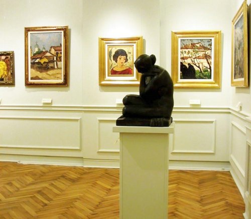 Expoziţia „10 ani de la inaugurarea Galeriei de Artă Românească” la Muzeul Burkenthal Poza 14386