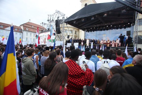 Festivitatea de deschidere a ITO 2018, în Piața Mare din Sibiu Poza 11090