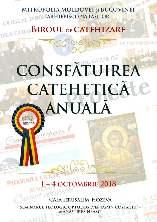 Astăzi debutează cea de-a V-a ediţie a Consfătuirii catehetice anuale din Arhiepiscopia Iaşilor Poza 9439