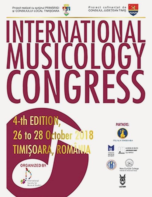 Congres Internaţional de Muzicologie la Timișoara Poza 7718