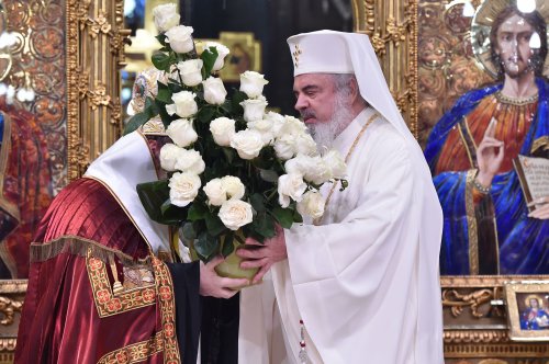 Patriarhul României și-a sărbătorit sfântul protector Poza 3928