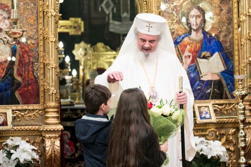 Patriarhul României și-a sărbătorit sfântul protector Poza 3930