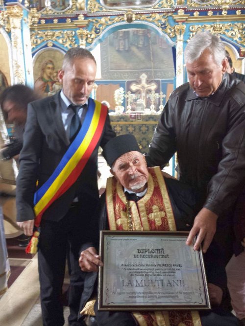 Părintele „Centenar” Pavel Filipescu - slujitor al altarului ceresc Poza 3638