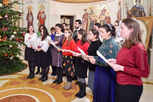 Nașterea Domnului, vestită la Reședința Patriarhală Poza 3610