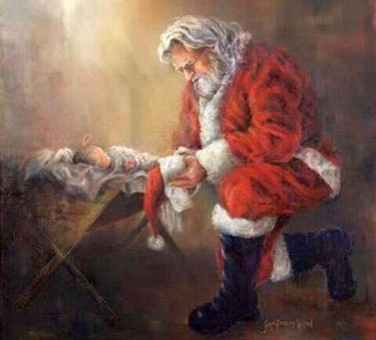 Naşterea Domnului şi bătrânul Moş Crăciun