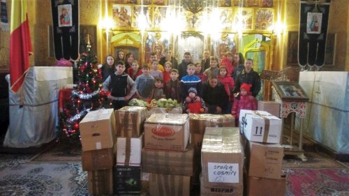 Credincioși din Madrid au oferit daruri unor copii din Brașov și Sibiu Poza 3296