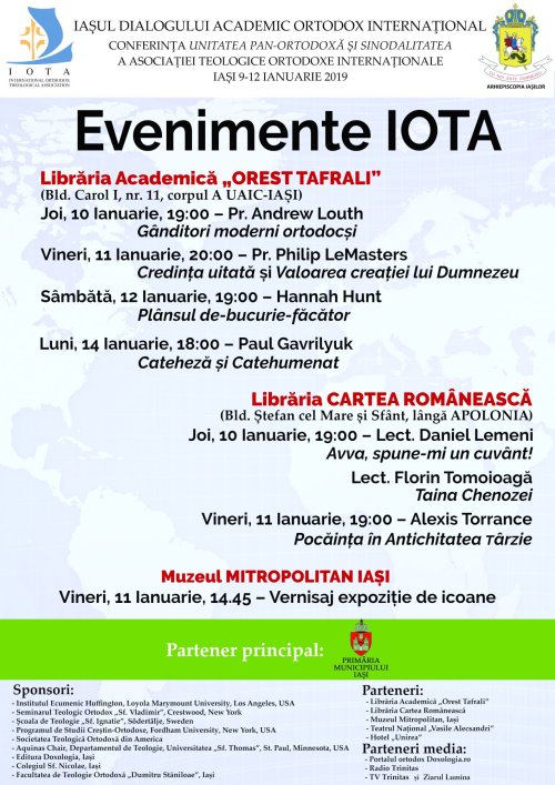 Astăzi debutează Conferinţa inaugurală IOTA 2019 Poza 2981