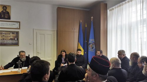 Ședință administrativă a preoților din Protopopiatul Sibiu Poza 2454
