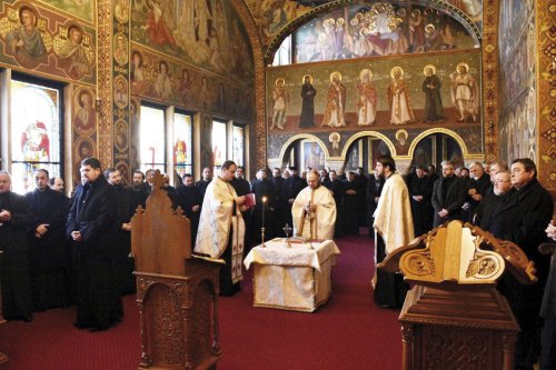 Ședința administrativă lunară a preoților din Protopopiatul Cluj II Poza 2459