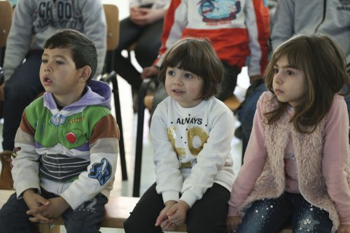 Copiii din localitatea sibiană Rusciori au învățat mai multe despre igiena dentară Poza 2415