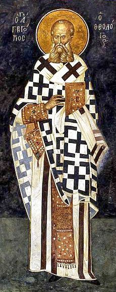 Sfântul Ierarh Grigorie Teologul, Arhiepiscopul Constantinopolului; Sfântul Ierarh Bretanion, Episcopul Tomisului Poza 2050