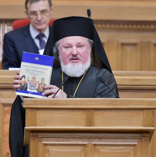 Unirea Principatelor Române sărbătorită la Patriarhie Poza 2037