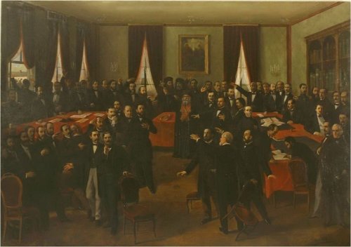 Pictura „Proclamarea Unirii” - expusă la Muzeul de Istorie Poza 2005