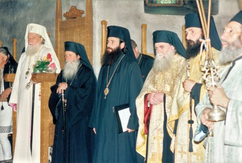 Patriarhul Teoctist a fost pomenit la Mănăstirea Putna Poza 1018