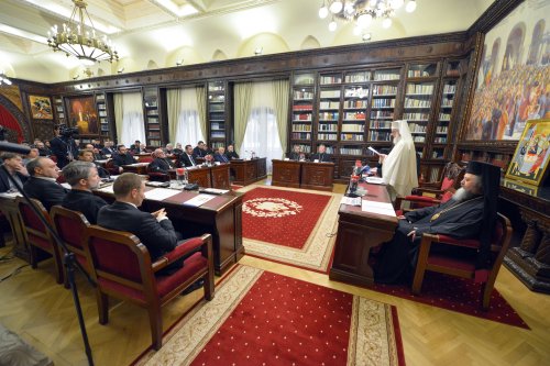 Ședința anuală de lucru a Adunării eparhiale a Arhiepiscopiei Bucureștilor Poza 1004