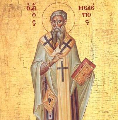 Sfântul Ierarh Meletie, Arhiepiscopul Antiohiei; Sfântul Mucenic Hristea Poza 923