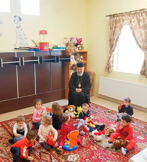 Vizită pastorală la Centrul de zi pentru copii antepreșcolari „Sfânta Irina” din Blaj Poza 494