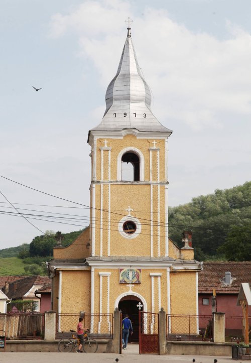 Procesiune cu icoana „Pantanassa” la Brateiu, județul Sibiu Poza 369