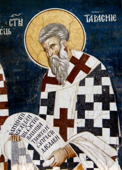 Sfântul Ierarh Tarasie, Patriarhul Constantinopolului Poza 233