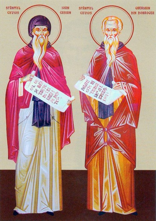 †) Sfinţii Cuvioşi Ioan Casian şi Gherman, din Dobrogea; Sfântul Cuvios Vasile Mărturisitorul; Sfântul Sfinţit Mucenic Proterie, Patriarhul Alexandriei Poza 115499