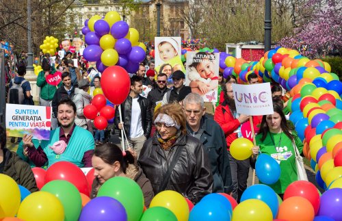 A noua ediție a Marșului pentru viață, la Bucureşti Poza 113918