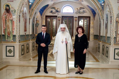 Ambasadorul Israelului în vizită la Patriarhia Română Poza 112400