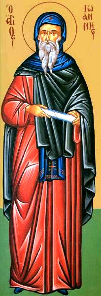 Sfântul Cuvios Ioan, ucenicul Sfântului Grigorie Decapolitul Poza 112307