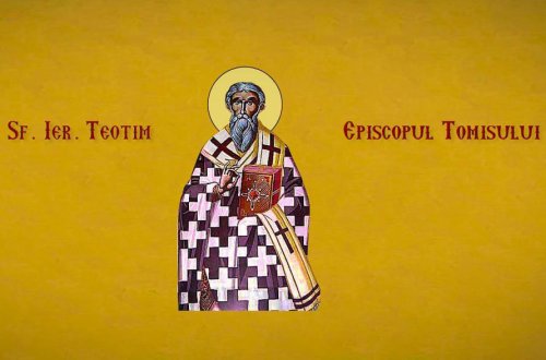 Sfântul Ierarh Teotim, Episcopul Tomisului; Sfântul Cuvios Teodor Trihina (Sâmbăta lui Lazăr - Pomenirea morţilor) Poza 112174
