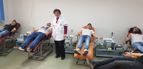 O nouă acține din cadrul campaniei „Donează sânge, salvează o viaţă!” Poza 111753