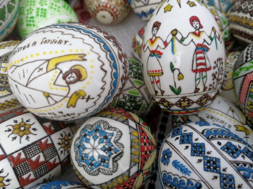 Ouăle încondeiate, mesageri ai Învierii Poza 111924