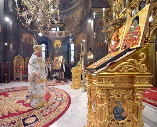 Procesiune și sfințirea apei la Catedrala Patriarhală Poza 111514