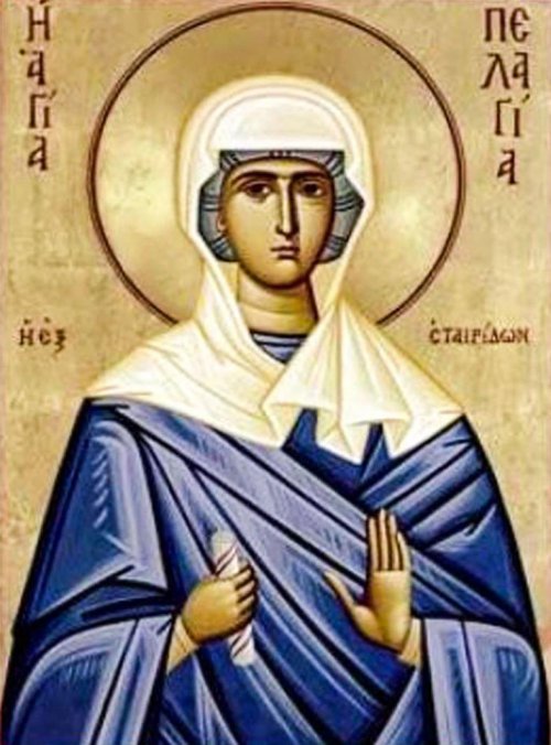 Sfânta Muceniță Pelaghia; Sfânta Monica, mama Fericitului Augustin Poza 111526