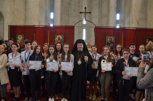 Au fost premiaţi elevii la Olimpiada Națională de Religie de la Oradea Poza 111348