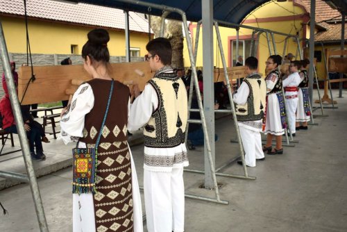 Festival de bătut toaca la Giroc, județul Timiș