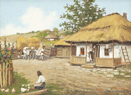 Familia în satul românesc de altădată Poza 115874