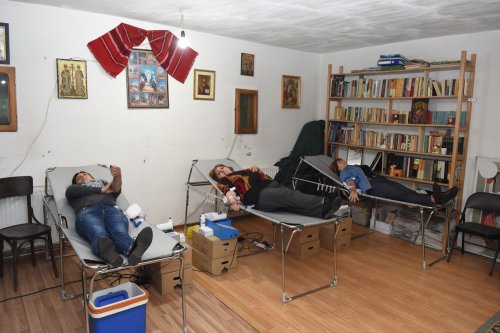O nouă acțiune de donare de sânge la Nehoiu Poza 116438
