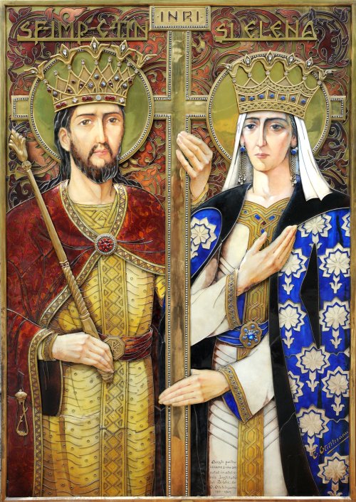 Sfinţii Mari Împăraţi şi întocmai cu Apostolii, Constantin şi mama sa, Elena Poza 116531