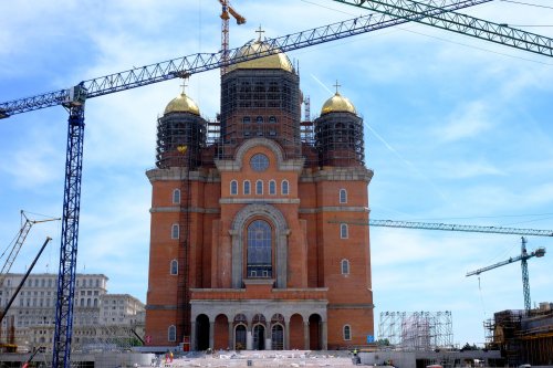 Stadiul lucrărilor pe șantierul Catedralei Naționale Poza 117243