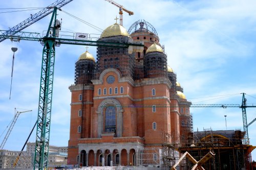 Stadiul lucrărilor pe șantierul Catedralei Naționale Poza 117244
