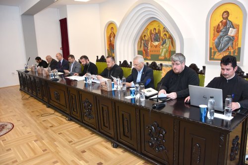 Ședință de lucru a Consiliului Eparhial, la Caransebeș