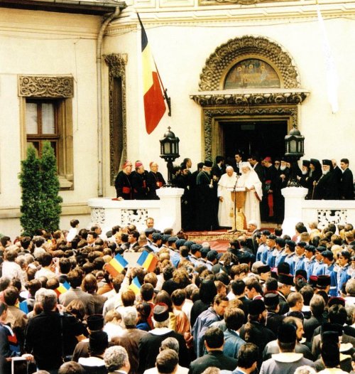 20 de ani de la vizita Papei Ioan Paul al II-lea pe Dealul Patriarhiei Poza 117470