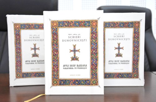 Cartea „Scrieri Duhovnicești” a Avvei Iosif Hazzaya, lansată la Cluj-Napoca Poza 118073