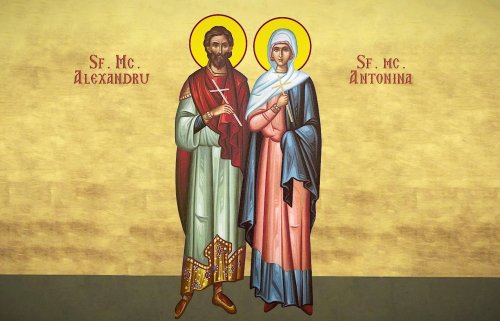 Sf. Mc. Alexandru şi  Antonina; Sf. Sfinţit  Mc. Timotei, Episcopul Prusei  Poza 118231