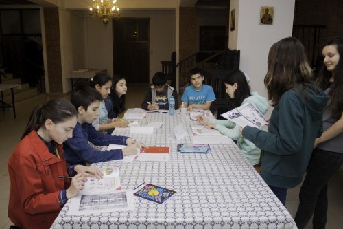 Ateliere educaționale  la Parohia Iancu Vechi-Mătăsari Poza 119080