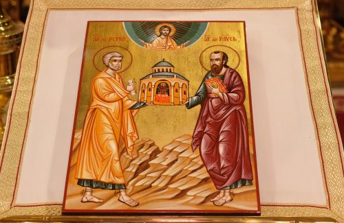  Sfinții Apostoli Petru și Pavel, sărbătoriți la Catedrala Patriarhală Poza 119874