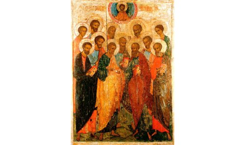 Soborul Sfinţilor 12 Apostoli; Sfântul Ierarh Ghelasie de la Râmeţ Poza 119878