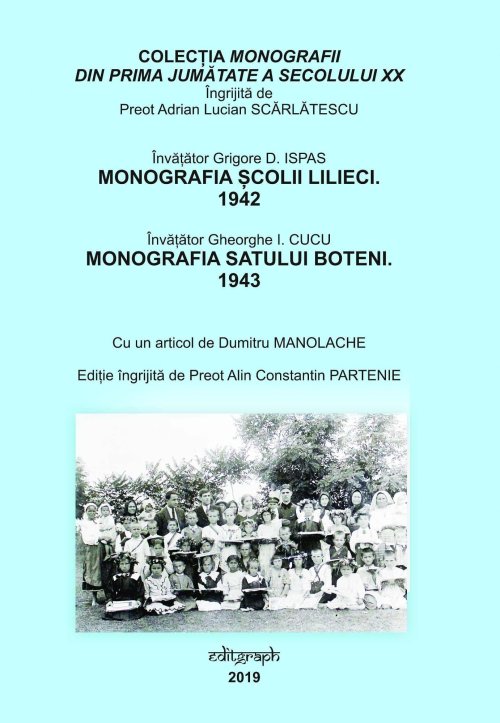 O nouă monografie sătească ialomițeană Poza 120538